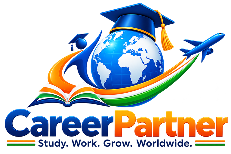 Career Partner India Logo - Study Work Grow Worldwide