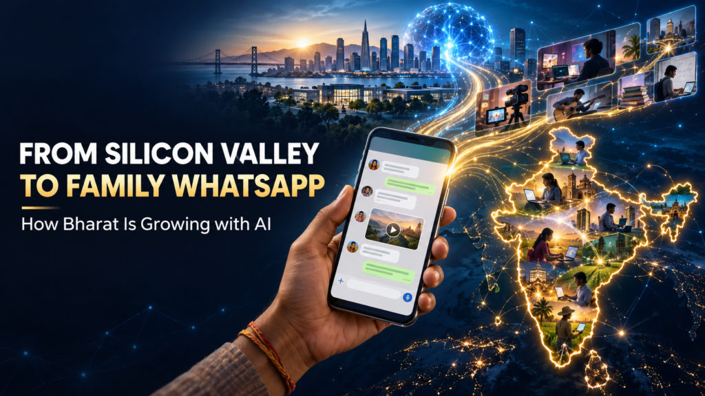 From Silicon Valley to Family WhatsApp - How Bharat India Is Growing with AI - Career Partner India